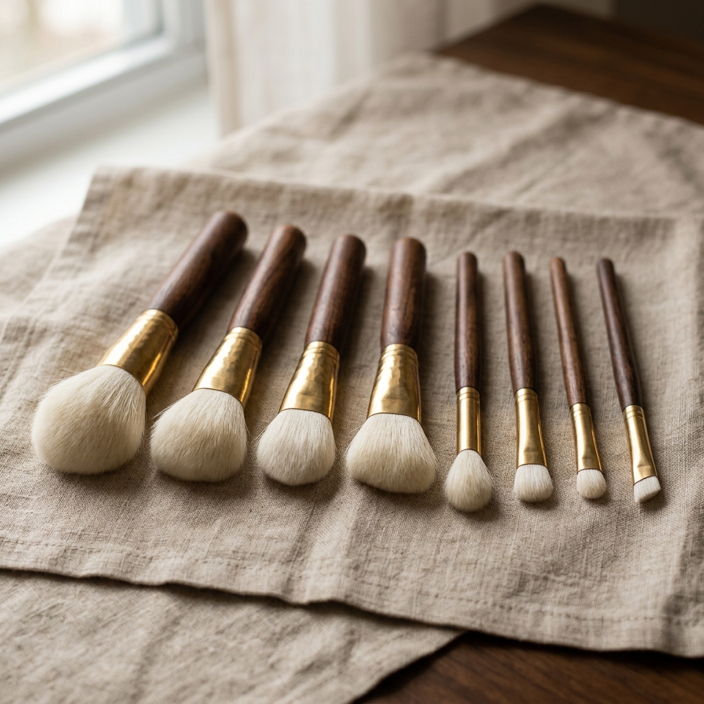 Artisan Goat-Hair Brush Set